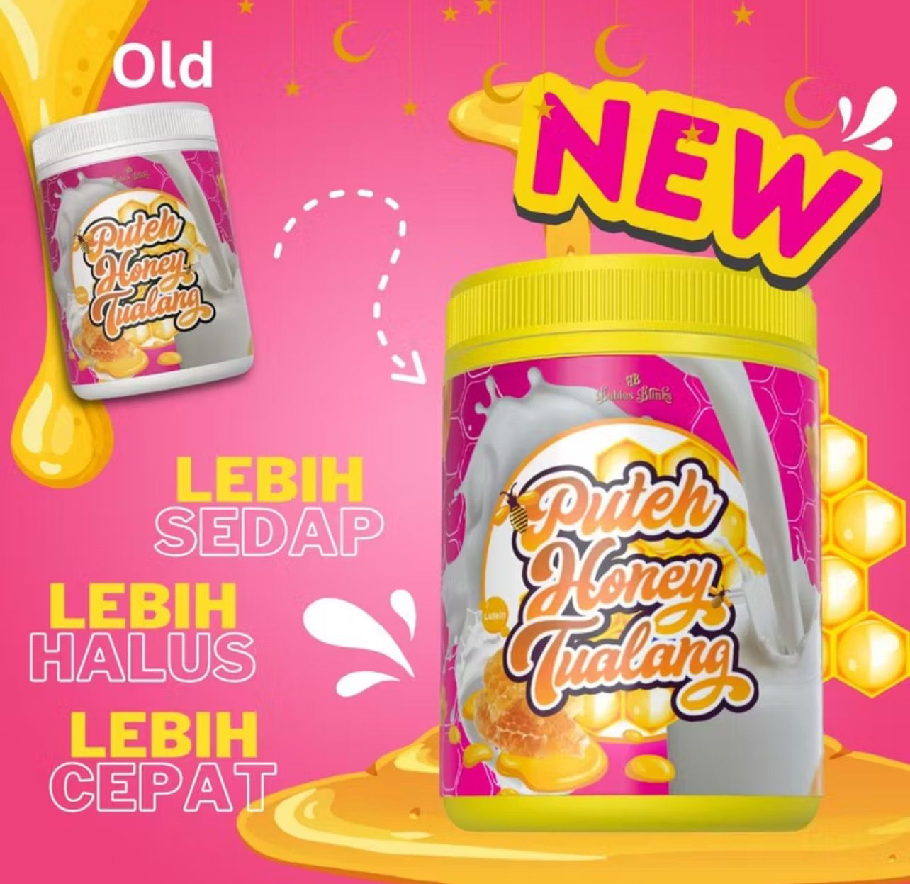 $10.00 (Promo) PUTEH HONEY TUALANG 500G - MINUMAN SERBUK - Babies Blinks Datin Lyanaz Hassan. #putehhoneytualang