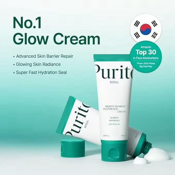 $14.00 PURITO Mighty Bamboo Panthenol Cream 100ml
