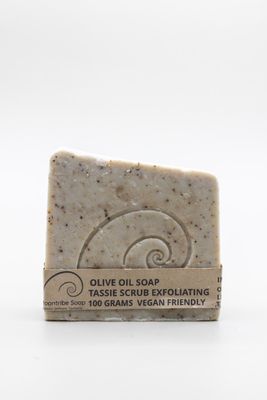 Olive Oil Soap - Tassie Scrub Exfoliating Bar