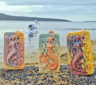 Mermaid Soap on a rope