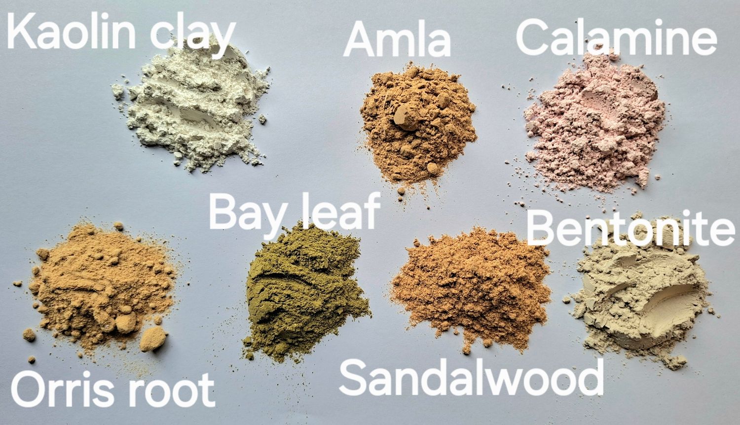 Clay face mask