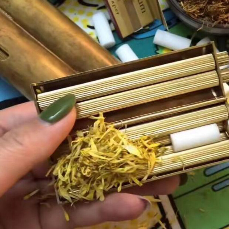 70mm8mm New play custom pure copper handmade British style retro hand roll machine quality guaranteed. !!NOW WITH FREE SHIPPING!!
