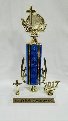King's Kids Crown Award Trophy