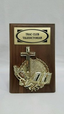 Valedictorian Trophy Plaque Award