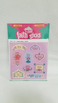 Stickers - Bible Motto from Psalms