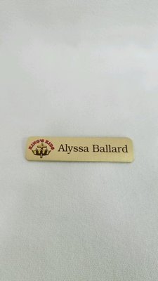 Name Tag - Style B (With Logo)