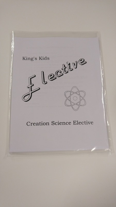 Student Elective - Creation Science