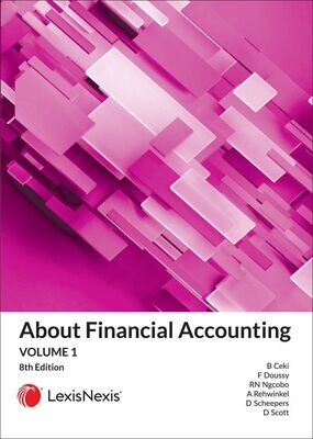 About Financial Accounting Volume 1, 8th Edition, Author ABC
