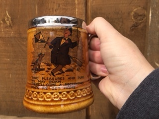 1950's Lord Nelson pottery in England Beer Mug #2