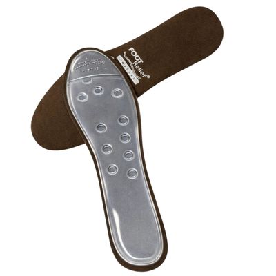 Foot Relief Insoles ® All Purpose - Massaging Glycerin Gel Shoe Insoles  (Limited Supply - Color May Vary)