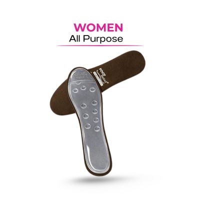WOMEN - ALL PURPOSE INSOLES  designed for Everyday Comfort &amp; Light Activity