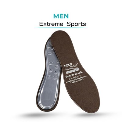 MEN - EXTREME SPORTS INSOLES  designed for Active, High-Impact &amp; Demanding Environments.