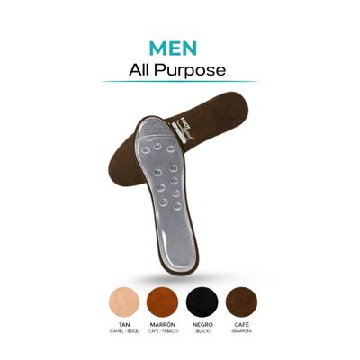 MEN - ALL PURPOSE INSOLES designed for Everyday Comfort &amp; Light Activity