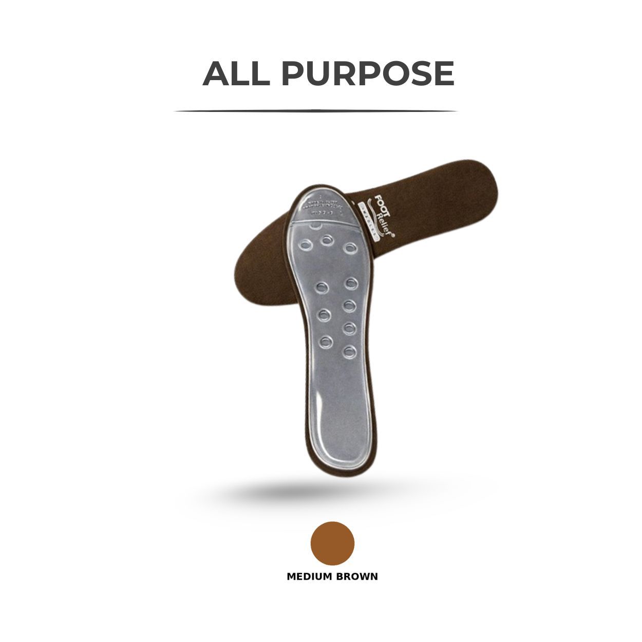 Medium Brown - (EU) 37 -38 - (USA) Women 7-7.5 - Men 5 - 5.5