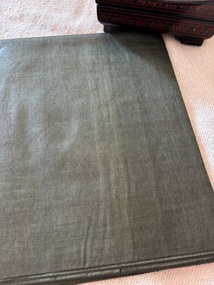 Pickle Green Plain Kosa Kurta