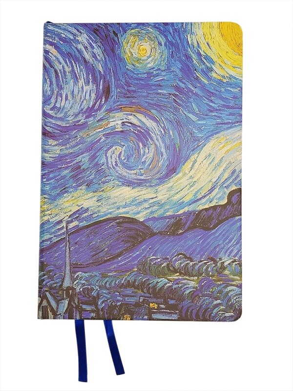 A5 Notebook "Starry Night" Vincent van Gogh