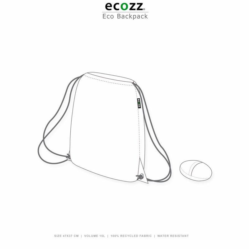 Foldable Eco Backpack Tropico