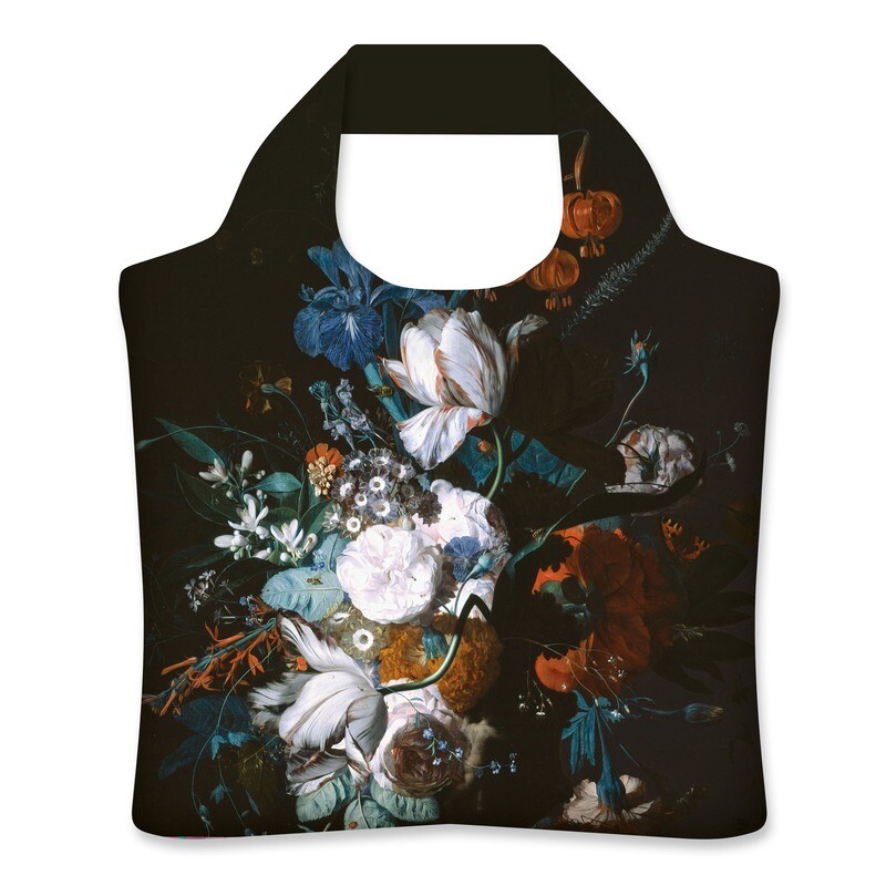 "Vase with Flowers" Jan van Huijsum