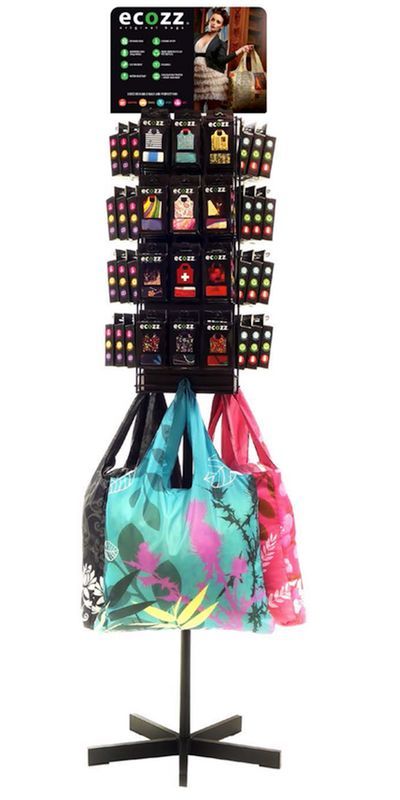 Ecozz rotating shop display 108pcs