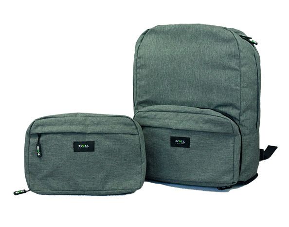 Foldable Backpack 17inch Traveler grey