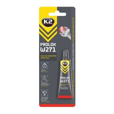 K2 KIERRELUKITE PUNAINEN 6ML