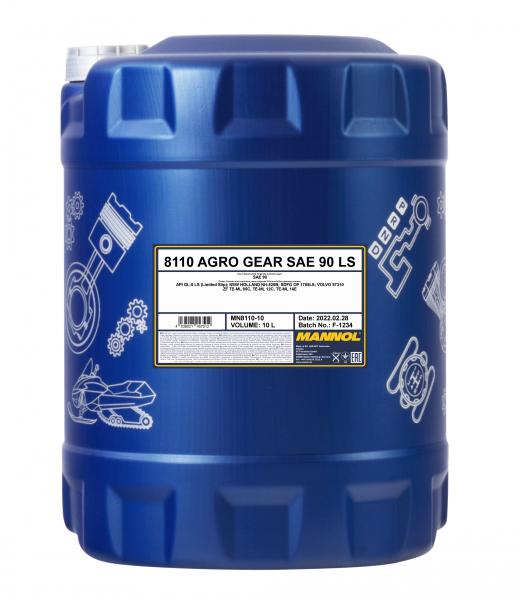 MANNOL  Agro Gear 90 LS 10 litraa