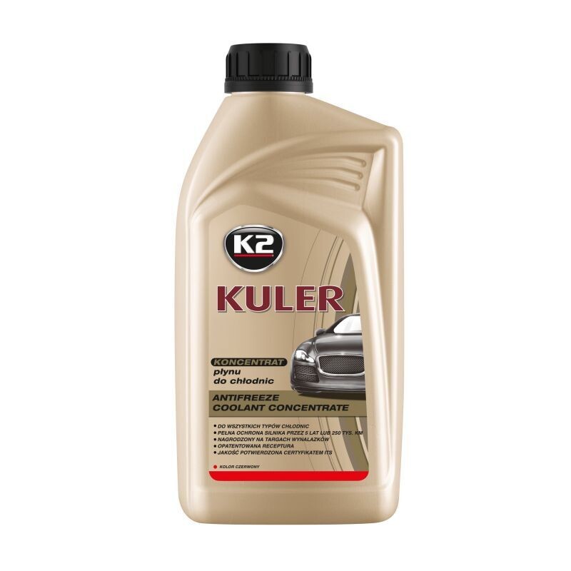 K2 JÄÄHDYTINNESTE PUNAINEN (100%)