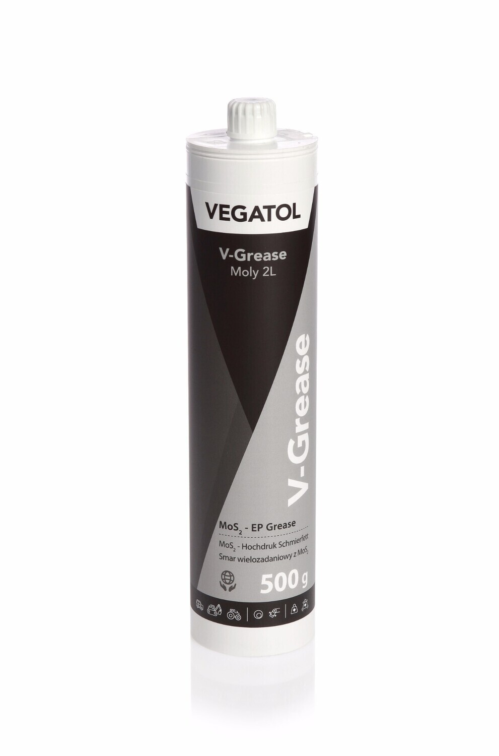 VEGATOL V-GREASE MOLY 2L - 0,42KG (harmaa)