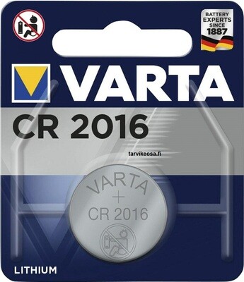 VARTA CR 2016