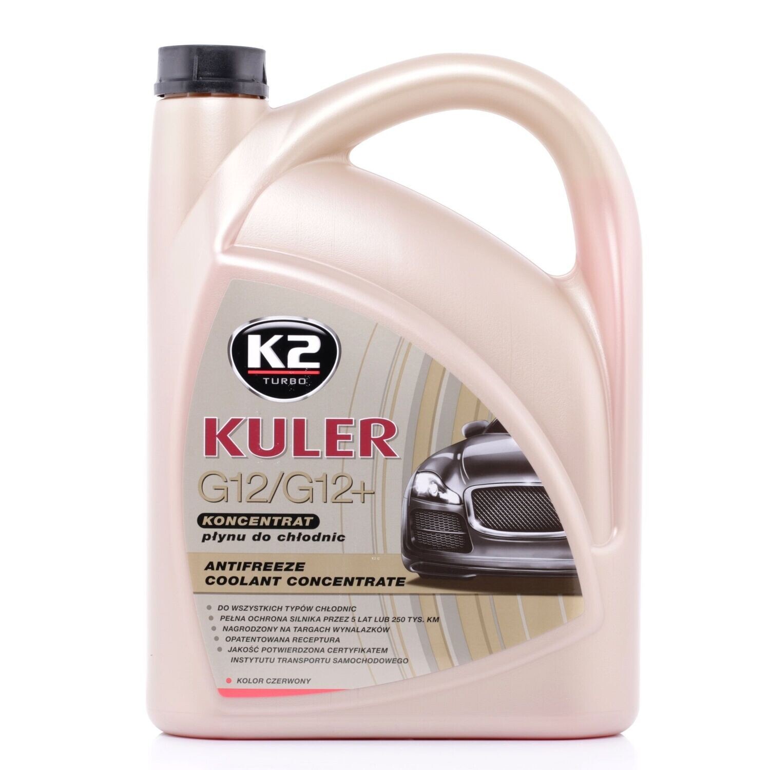 K2 JÄÄHDYTINNESTE PUNAINEN (100%) 5 litraa