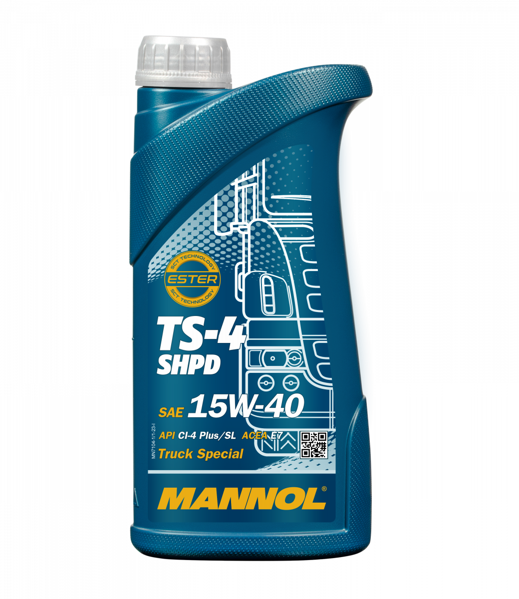 MANNOL  TS-4 SHPD 15W-40 Extra 1 litra
