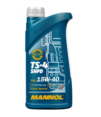 MANNOL  TS-4 SHPD 15W-40 Extra 1 litra