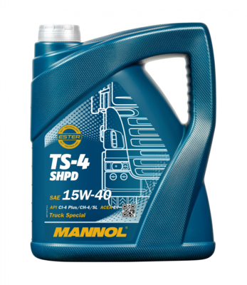 MANNOL  TS-4 SHPD 15W-40 Extra 5 litraa