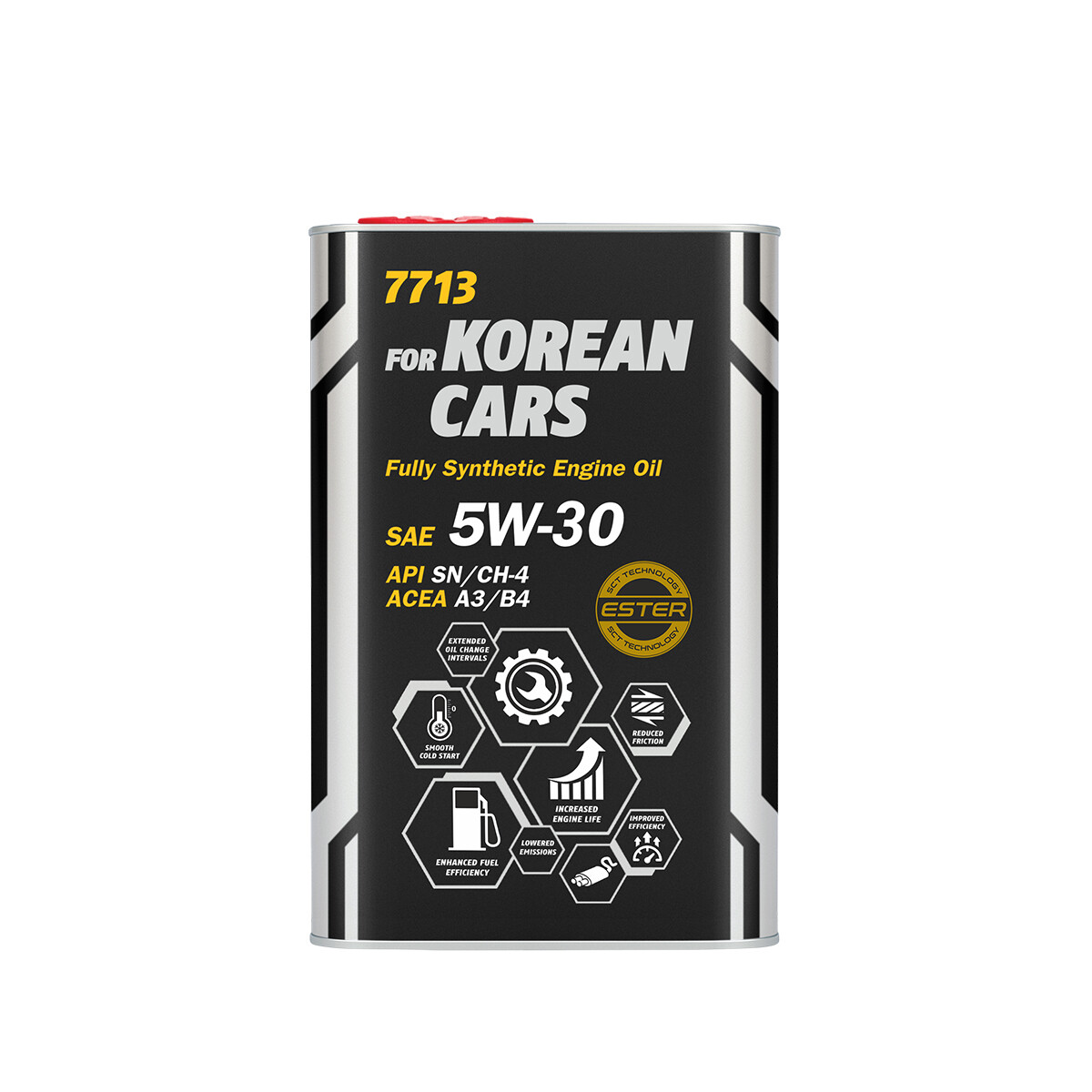 MANNOL 7713 for Korean Cars 5W-30 1 litra