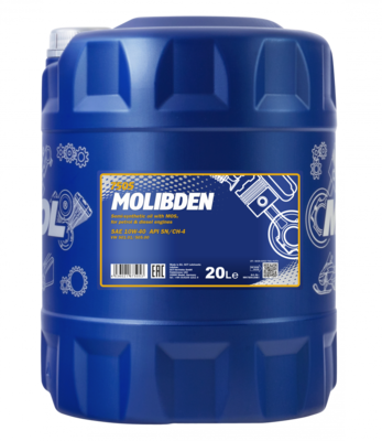MANNOL Molibden 10W-40 20 litraa