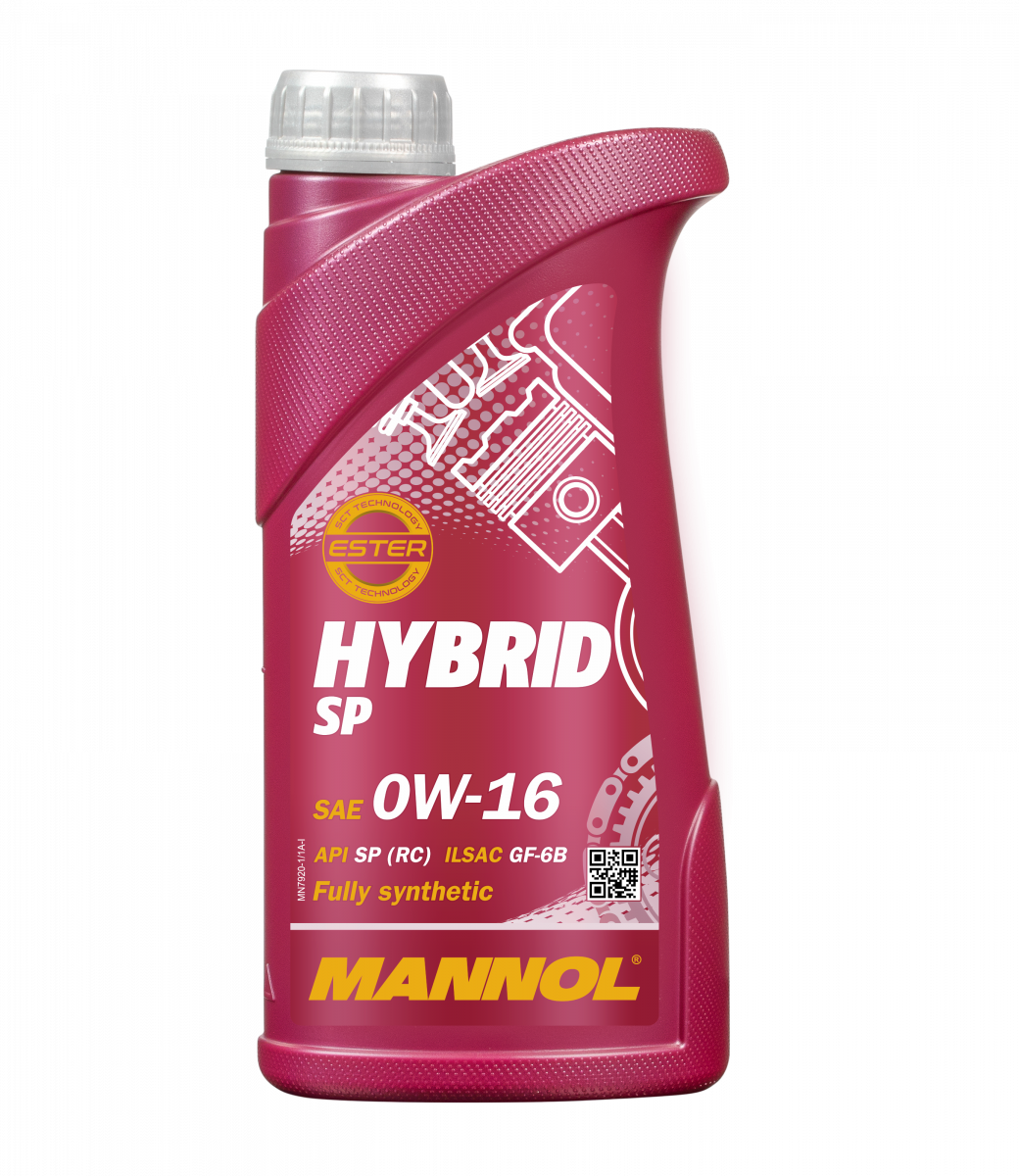 MANNOL Hybrid SP 0W-16 1 litra (ILSAC GF-6B)