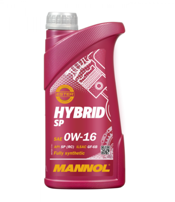 MANNOL Hybrid SP 0W-16 1 litra (ILSAC GF-6B)