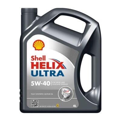 SHELL HELIX ULTRA 5W-40 4 Litraa