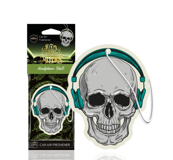 AROMA MUERTOS HEADPHONES SKULL