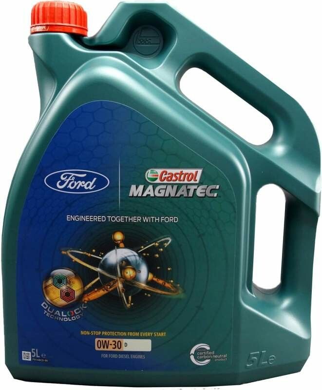 FORD Castrol Magnatec 0W-30 D 5 LITRAA