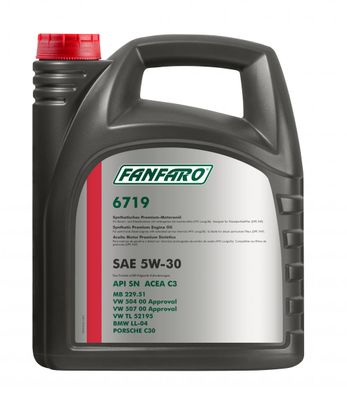 FANFARO 5W-30 OEM 504 507 5 LITRAA