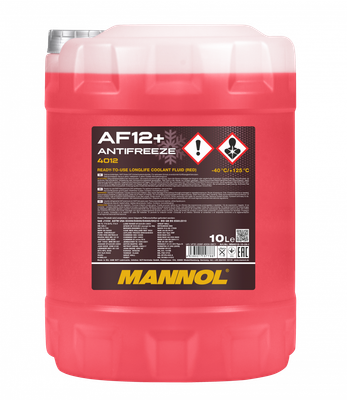 MANNOL Antifreeze AF12+ 100% - 10 LITRAA