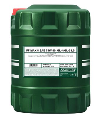 ​FANFARO MAX 8 SAE 75W-80 GL-4 / GL-5 LS