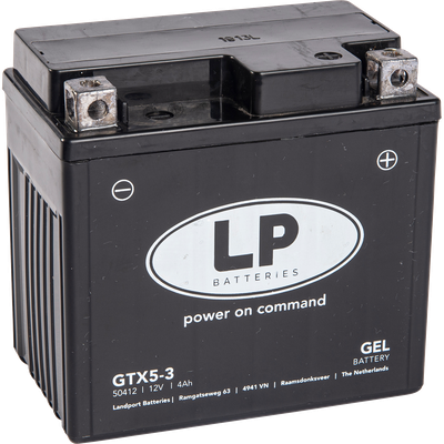 LANDPORT YTX5L-BS (suljettu, käyttövalmis)