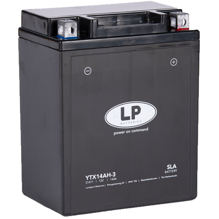 LANDPORT YTX14AHL-BS SLA (suljettu, käyttövalmis)