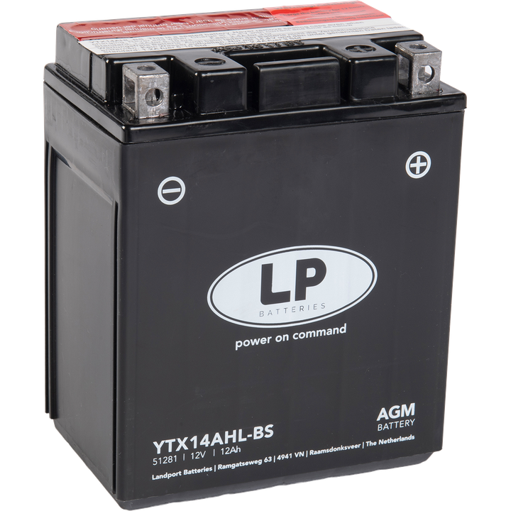 LANDPORT YTX14AHL-BS AGM (patruunalla)