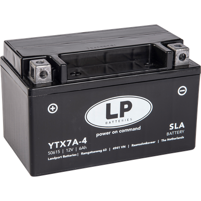 LANDPORT YTX7A-BS (suljettu, käyttövalmis)
