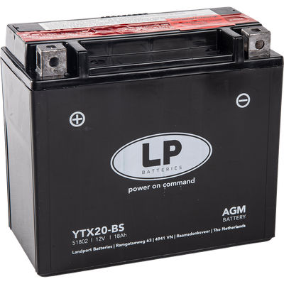 LANDPORT YTX20-BS AGM
