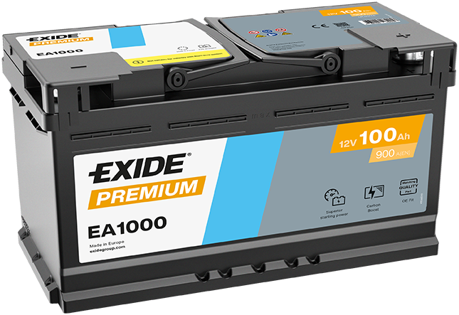 EXIDE PREMIUM EA1000 100AH