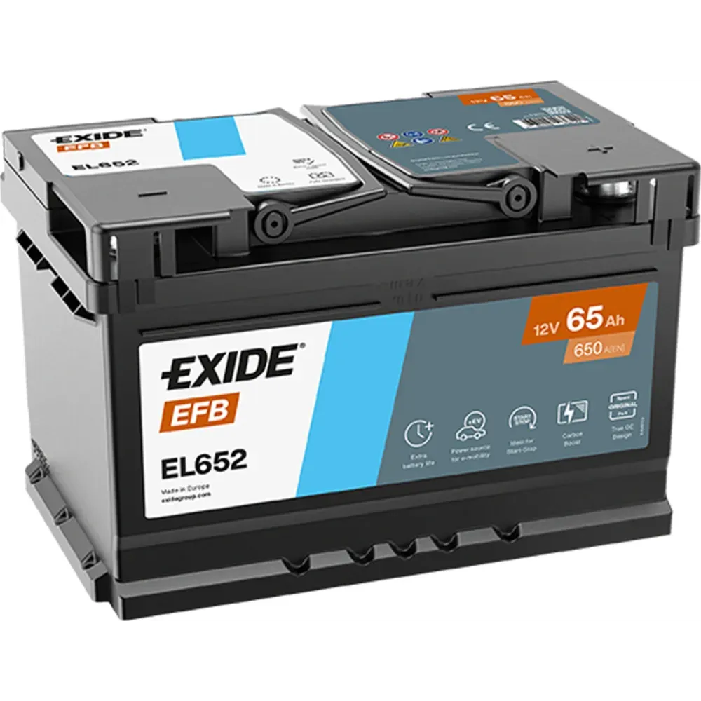 EXIDE EFB EL652 65AH